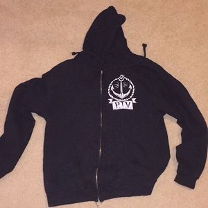 Pierce the Veil Zip up hoodie L